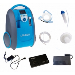 Draagbare Zuurstofconcentrator LOVEGO LG101 + Batterij